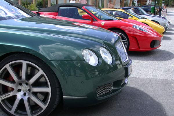 Supercars am Tegernsee