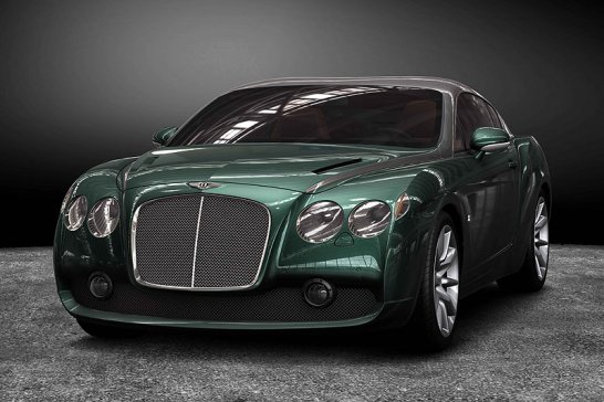 Bentley GTZ by Zagato: Speed Bubbles