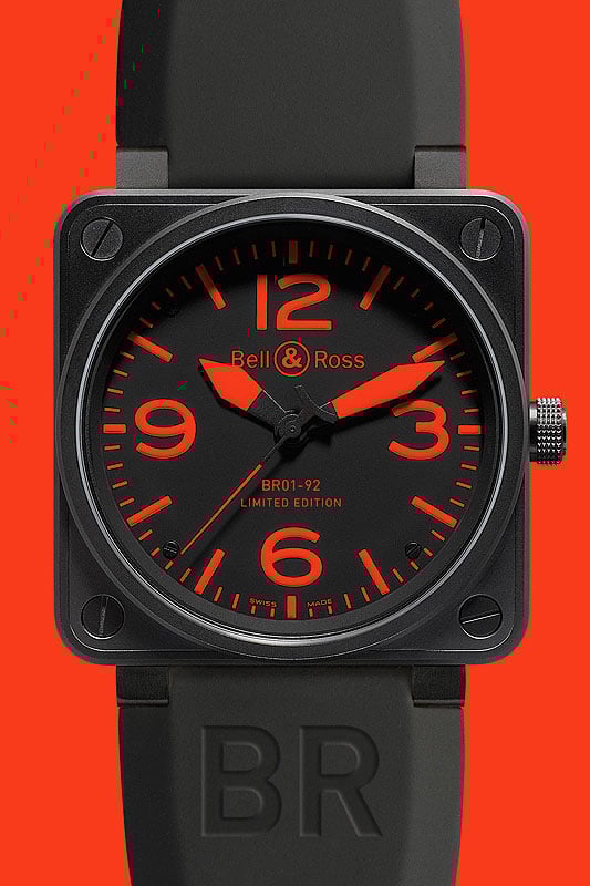 Bell&Ross BR02 Instrument Chronograph: Unter Wasser wird die Zeit geschrieben