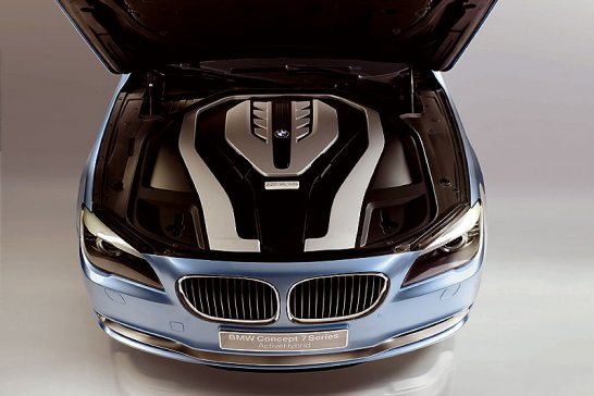BMW Concept 7er Active Hybrid: Pariser Klima