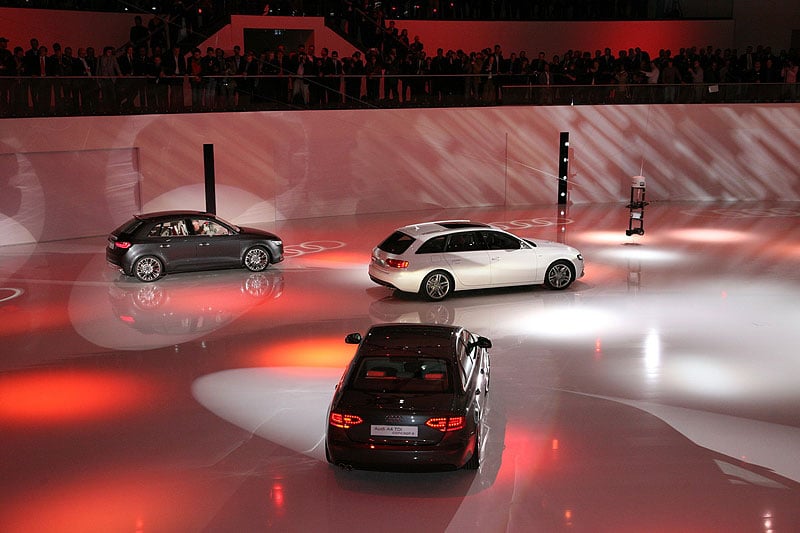 Volkswagen Premierenfeier: Ein Abend vor der Mondial de l'Automobile 2008 