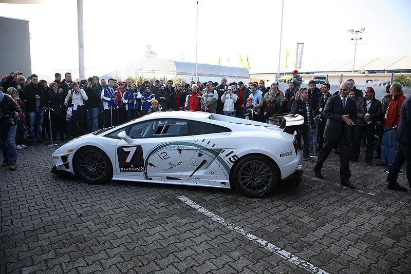 Lamborghini Blancpain Super Trofeo: Premierenfahrt auf dem Hockenheimring