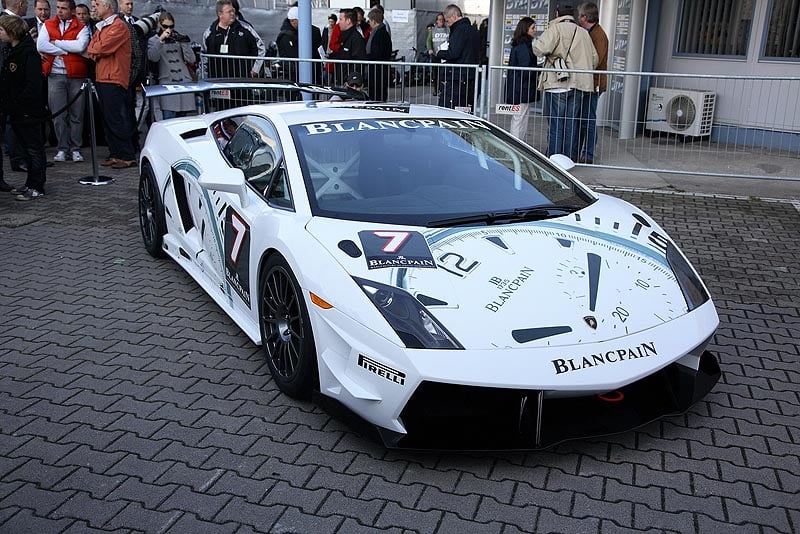 Lamborghini Blancpain Super Trofeo: Premierenfahrt auf dem Hockenheimring
