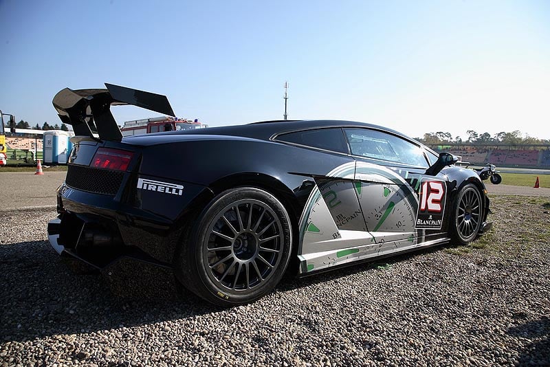 Lamborghini Blancpain Super Trofeo: Premierenfahrt auf dem Hockenheimring