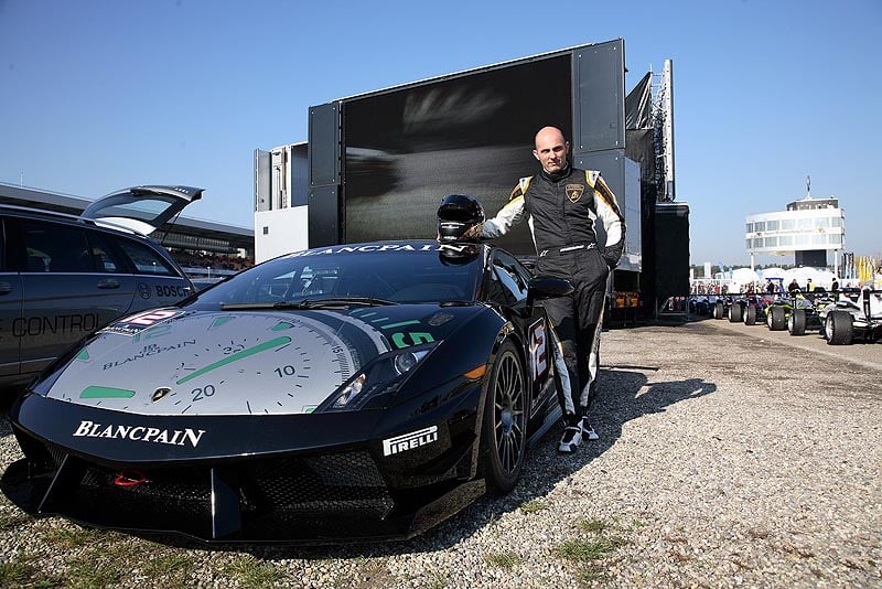 Lamborghini Blancpain Super Trofeo: Premierenfahrt auf dem Hockenheimring