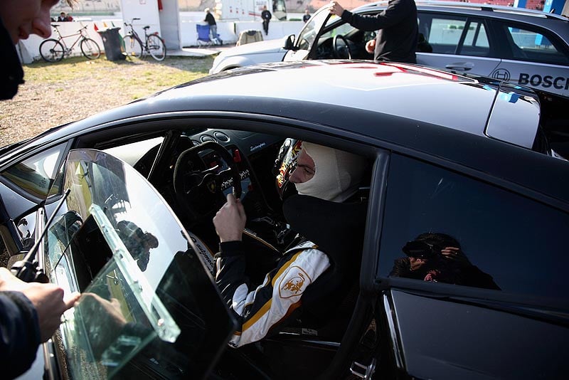 Lamborghini Blancpain Super Trofeo: Premierenfahrt auf dem Hockenheimring