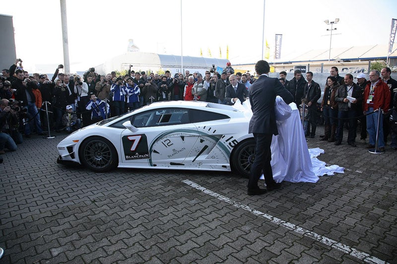 Lamborghini Blancpain Super Trofeo: Premierenfahrt auf dem Hockenheimring