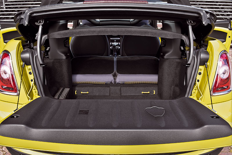 Mini Cabrio (Modelljahr 2009): Durchgehend geöffnet