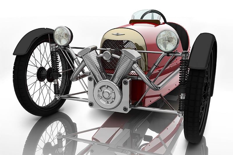 Morgan SuperSport Junior: Dreirad-Roadster zum Jubiläum
