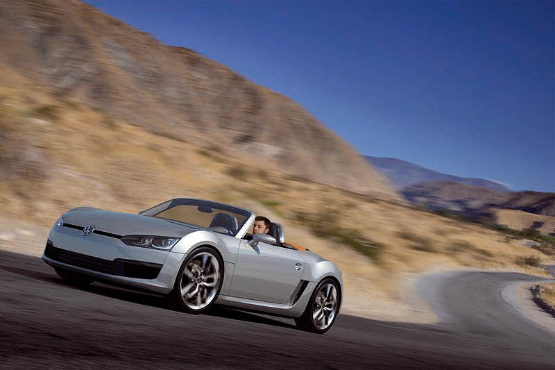 VW Concept Blue Sport: In blauer Mission