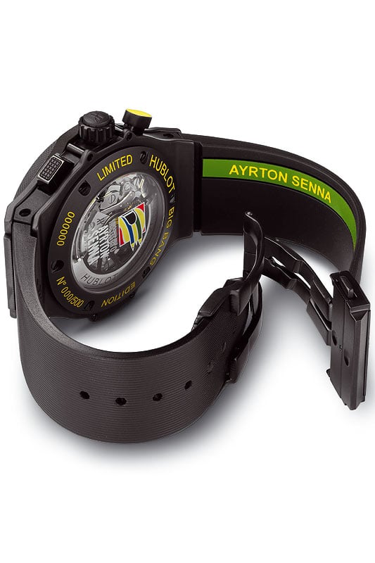 Hublot Big Bang Ayrton Senna: Jede Achtelsekunde zählt