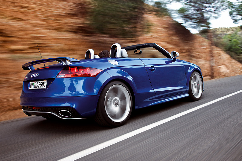 Audi TT RS Coupé und Roadster: Mit fünf Zylindern an die Spitze