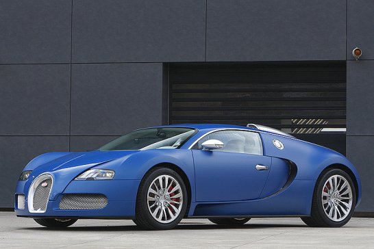 Bugatti Veyron Bleu Centenaire: Félicitacions!