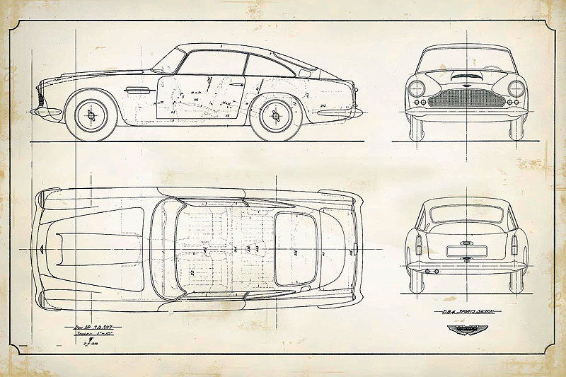 Aston Martin Heritage Art: Kunst aus dem Archiv