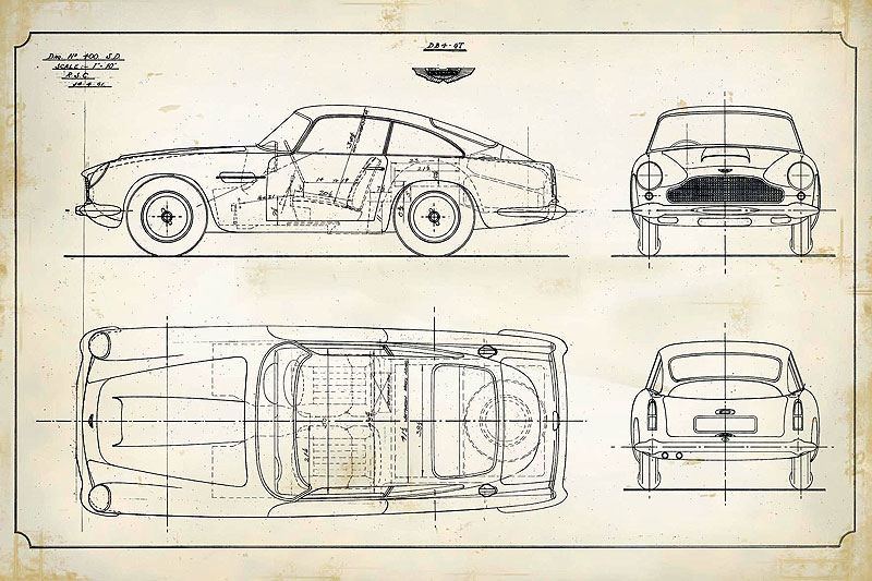 Aston Martin Heritage Art: Kunst aus dem Archiv