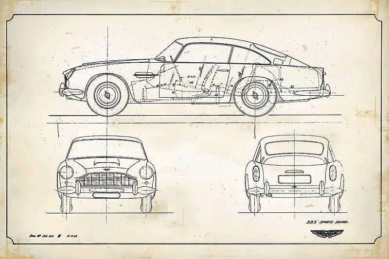 Aston Martin Heritage Art: Kunst aus dem Archiv