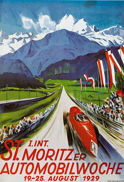 16. British Classic Car Meeting St. Moritz: Hoch im Kurs