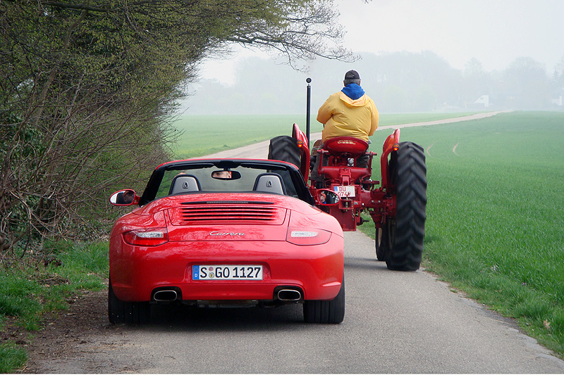 Porsche Master V 429 vs. Porsche 911 Cabrio