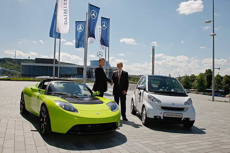 Tesla Motors: Daimler wird Teilhaber