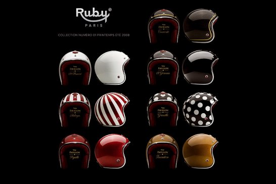 Les Ateliers Ruby: Helme, die die Welt bewegen