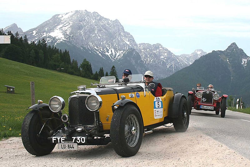 22. Kitzbüheler Alpenrallye: Classic Cars erobern die Alpen