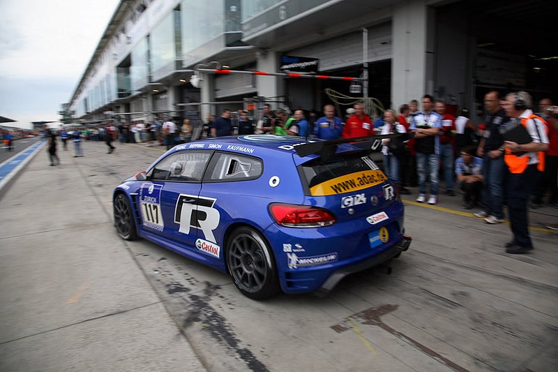 VW Scirocco R: Weltpremiere am Nürburgring