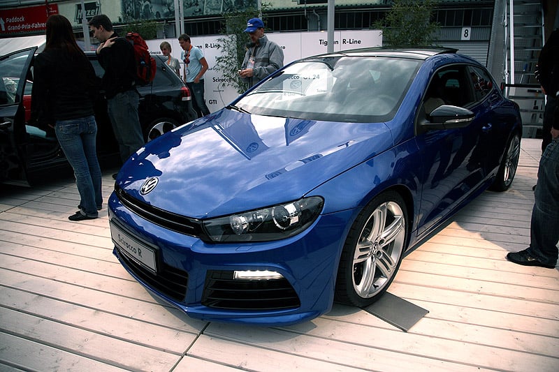 VW Scirocco R: Weltpremiere am Nürburgring