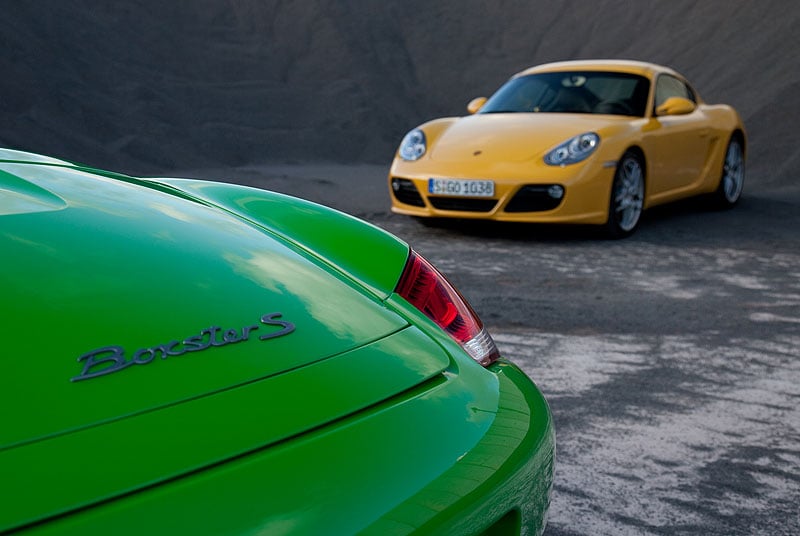 Porsche Boxster S & Cayman S:  Zweimal mit Scharf