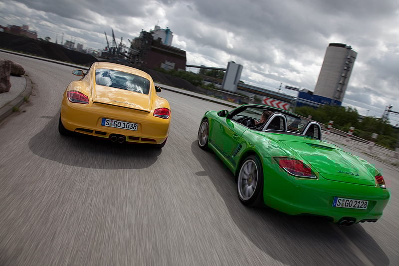 Porsche Boxster S & Cayman S:  Zweimal mit Scharf