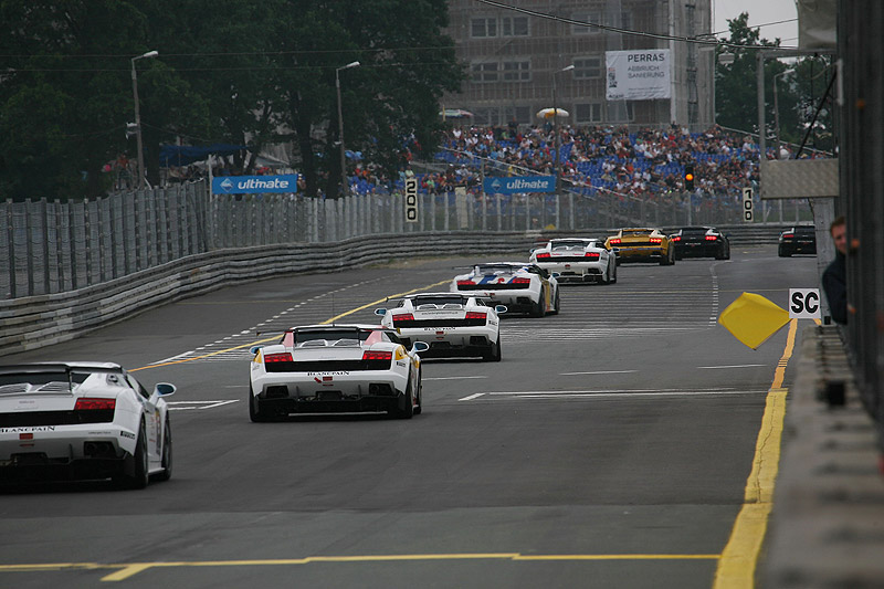 Lamborghini Blancpain Super Trofeo am Norisring: Rückblick