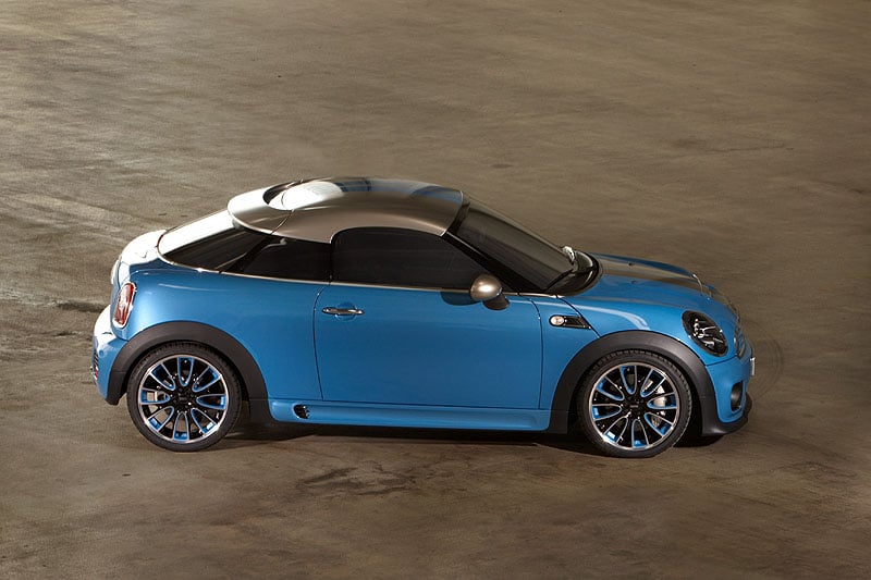 Mini Coupé Concept: Leichte Kopfbedeckung