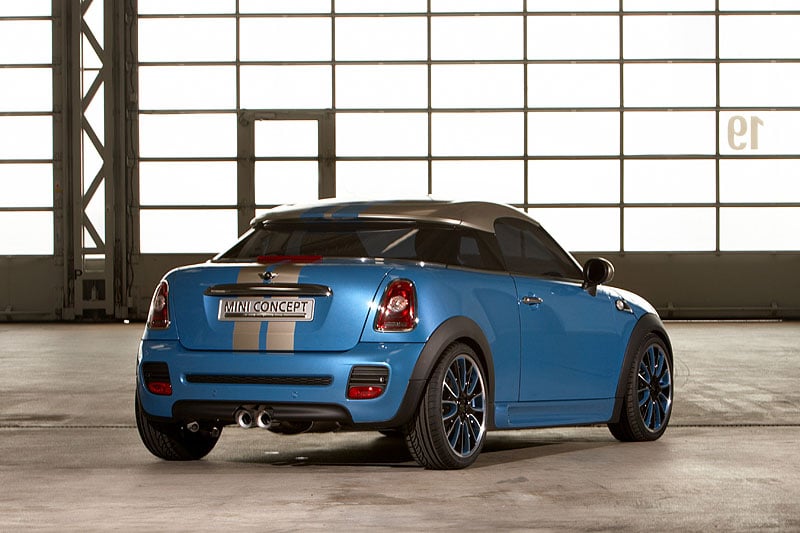 Mini Coupé Concept: Leichte Kopfbedeckung