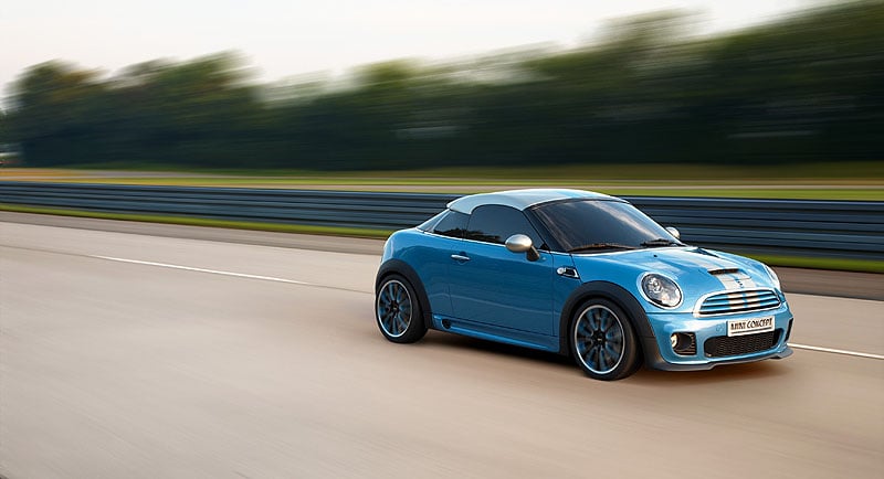 Mini Coupé Concept: Leichte Kopfbedeckung