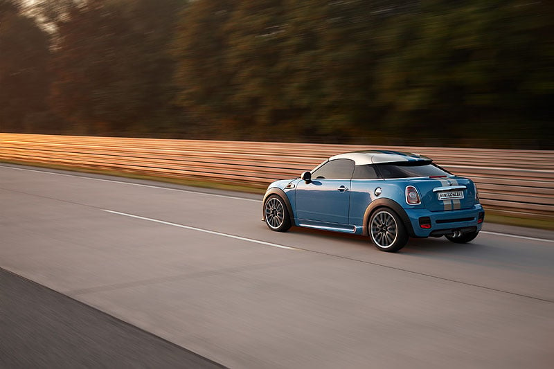 Mini Coupé Concept: Leichte Kopfbedeckung