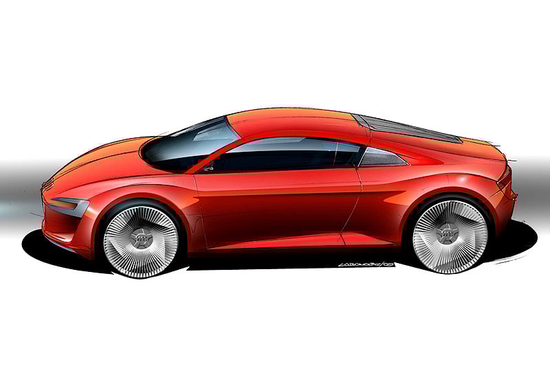 Audi e-tron: U-Turn mit vier Elektromotoren