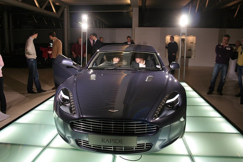 Aston Martin Rapide: Premiere bei Tamsen