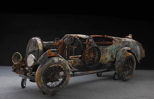 Bonhams verkauft Bugatti-Fund aus dem Lago Maggiore