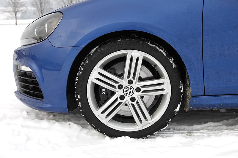 VW Golf R: Eisgolfen in Tirol