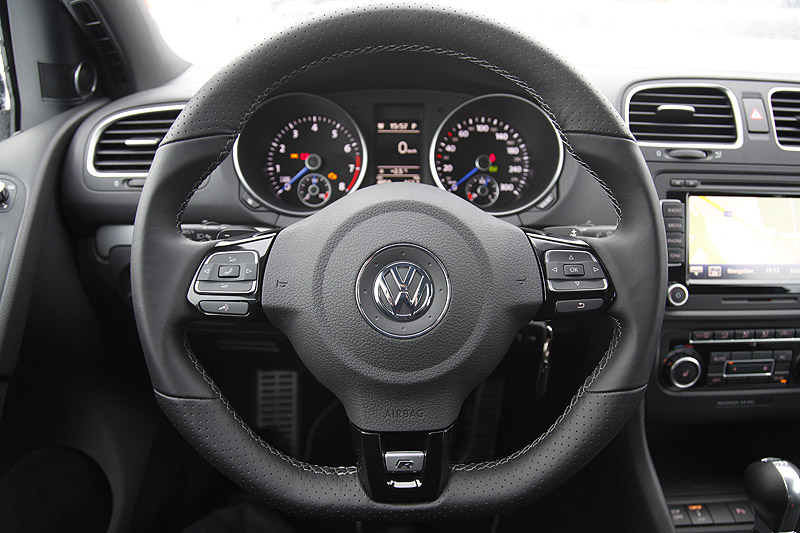 VW Golf R: Eisgolfen in Tirol
