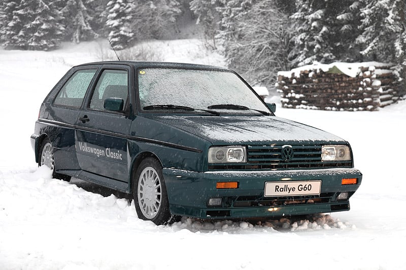 VW Golf R: Eisgolfen in Tirol