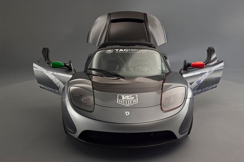 Tesla und Tag Heuer: Partnerschaft auf Zeit