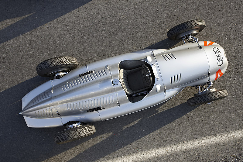 Fotostrecke: Auto Union Silberpfeile auf dem Circuit de Reims