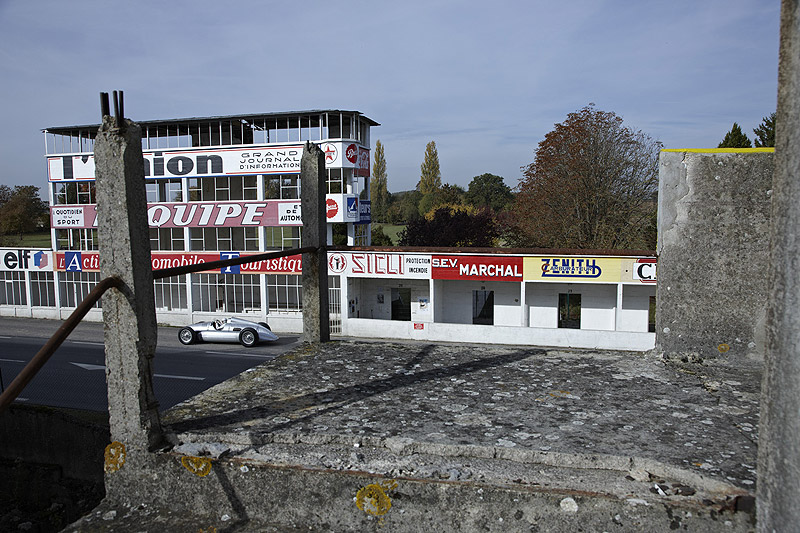 Fotostrecke: Auto Union Silberpfeile auf dem Circuit de Reims