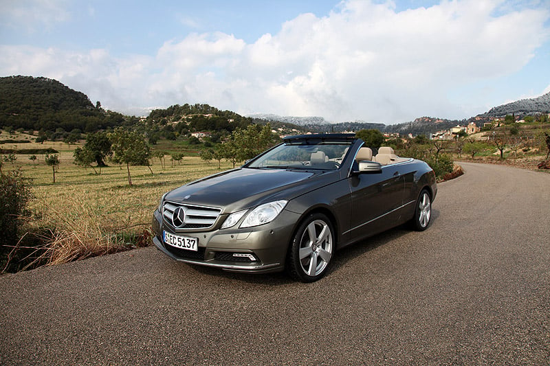 Mercedes-Benz E-Klasse Cabrio: Ruhe im Sturm