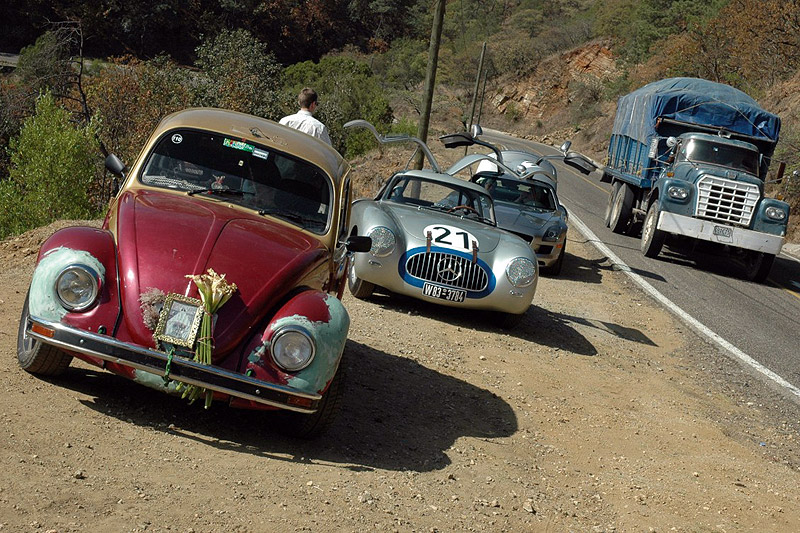 Carrera Panamericana im Mercedes 300 SL und SLS AMG