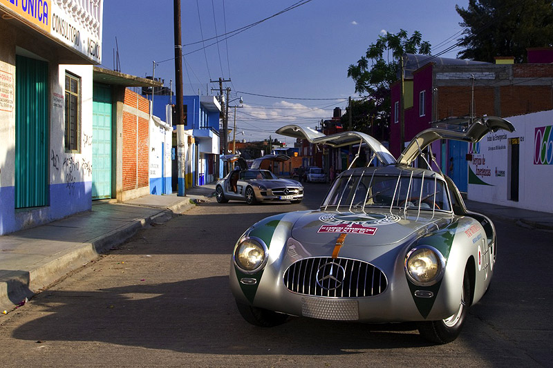Carrera Panamericana im Mercedes 300 SL und SLS AMG