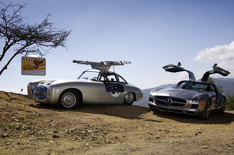 Carrera Panamericana im Mercedes 300 SL und SLS AMG