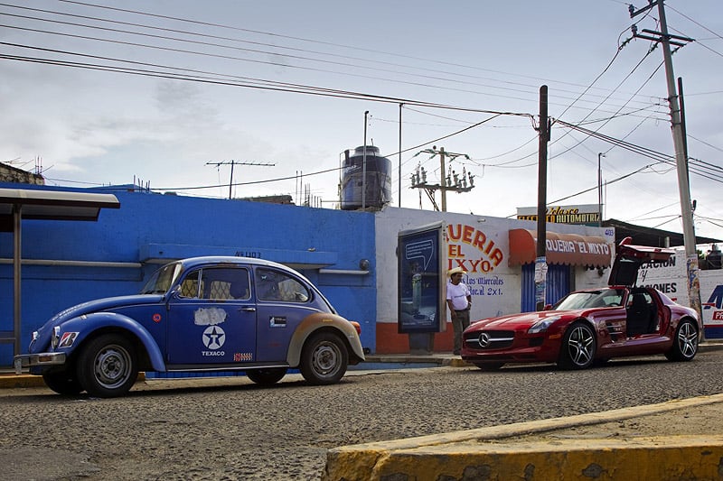 Carrera Panamericana im Mercedes 300 SL und SLS AMG