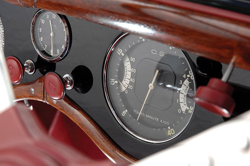 Hermès-Maßanzug für ein Delahaye Cabriolet