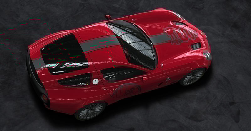 Zagato präsentiert Alfa TZ3 Corsa am Comer See